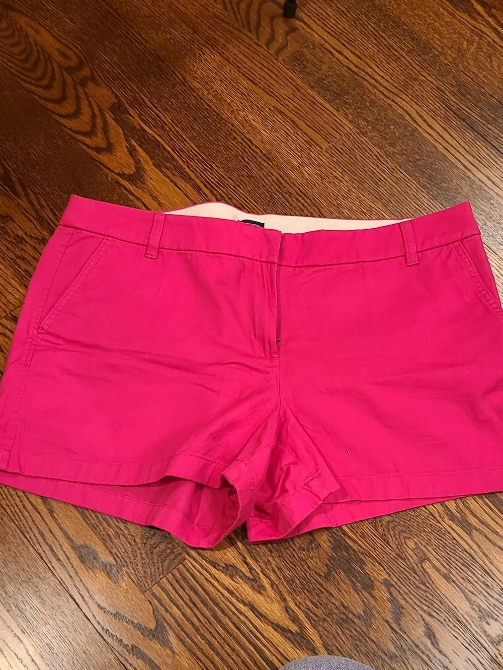J. Crew Hot Pink Cotton Chino Shorts